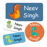 StacynKirill Personalized Name Labels for Kids Custom Stcikers Washable for Clothes and Gear Non Iron Waterproof for Kids Stuff Daycare Toddlers School Supplies Water Bottle Camp Dinosaur Theme 137PCSStacy & Kirill