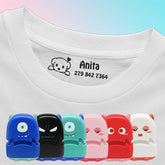 Stacy And Kirill (Stacynkirill) Name Stamp - Cute Monster Alien Personalised Name Stamp For Kids AdultsStacy & Kirill