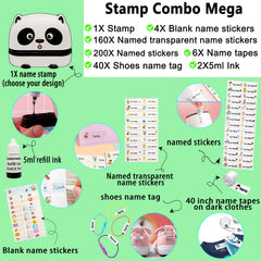 Stacy And Kirill (Stacynkirill) Name Stamp - Cute Animal Personalised Name Stamp For Kids AdultsStacy & Kirill